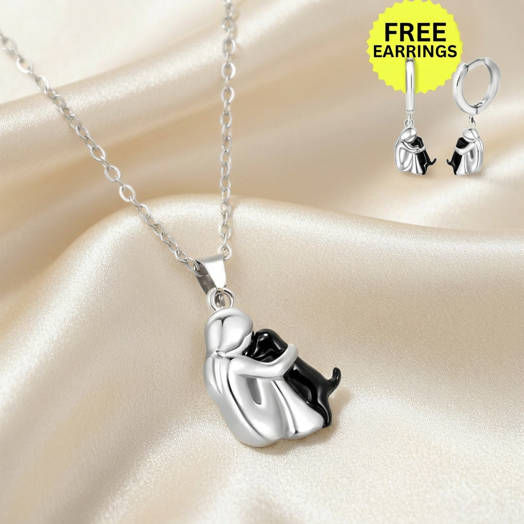 Limited time only! "Forever in Your Heart" Necklace Set + FREE Matching Earrings