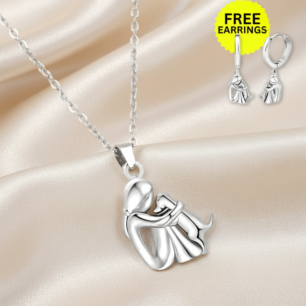 Limited time only! "Forever in Your Heart" Necklace Set + FREE Matching Earrings