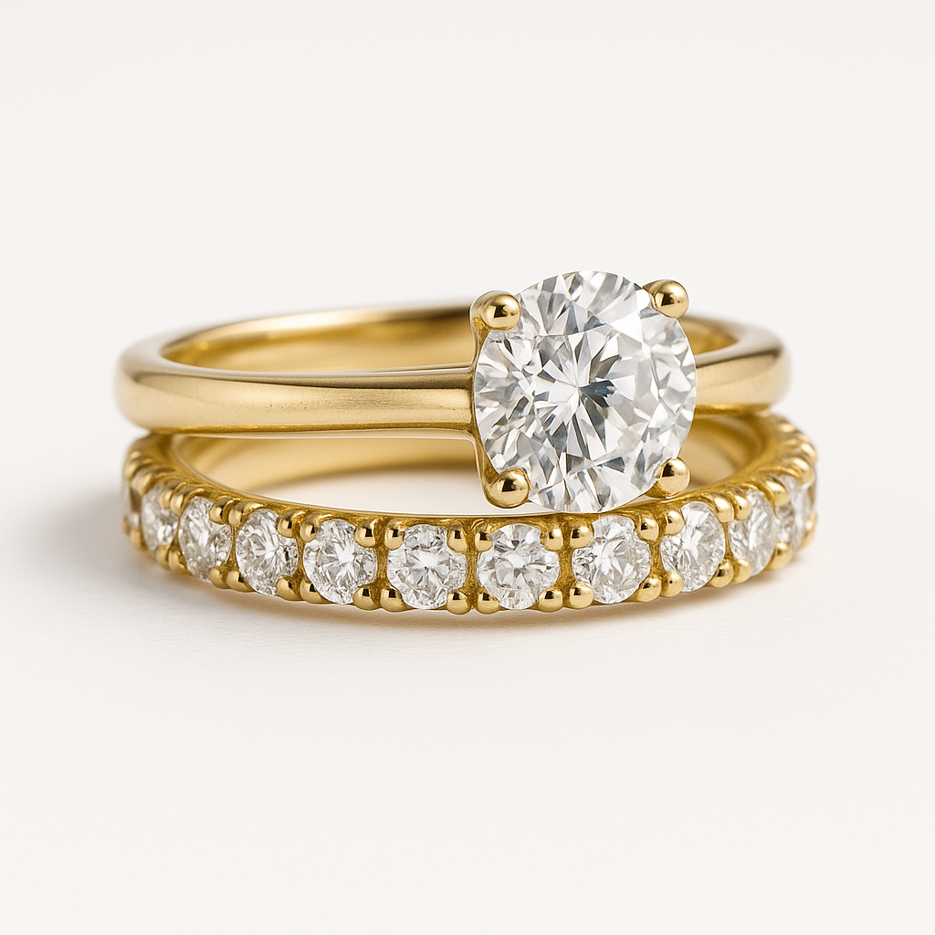 Timeless Savaya Gold Ring Set
