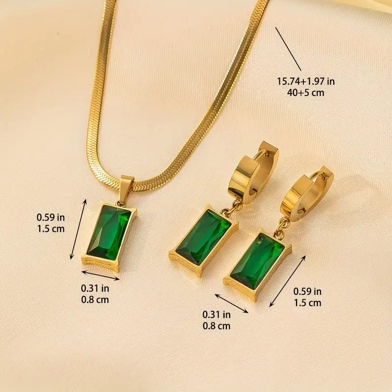 Elegant Iselotte Verdain Gold Jewellery Set