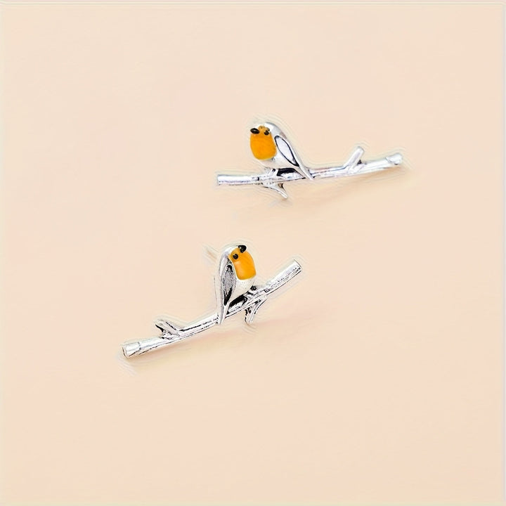 Cartoon Animal Bird Earrings
