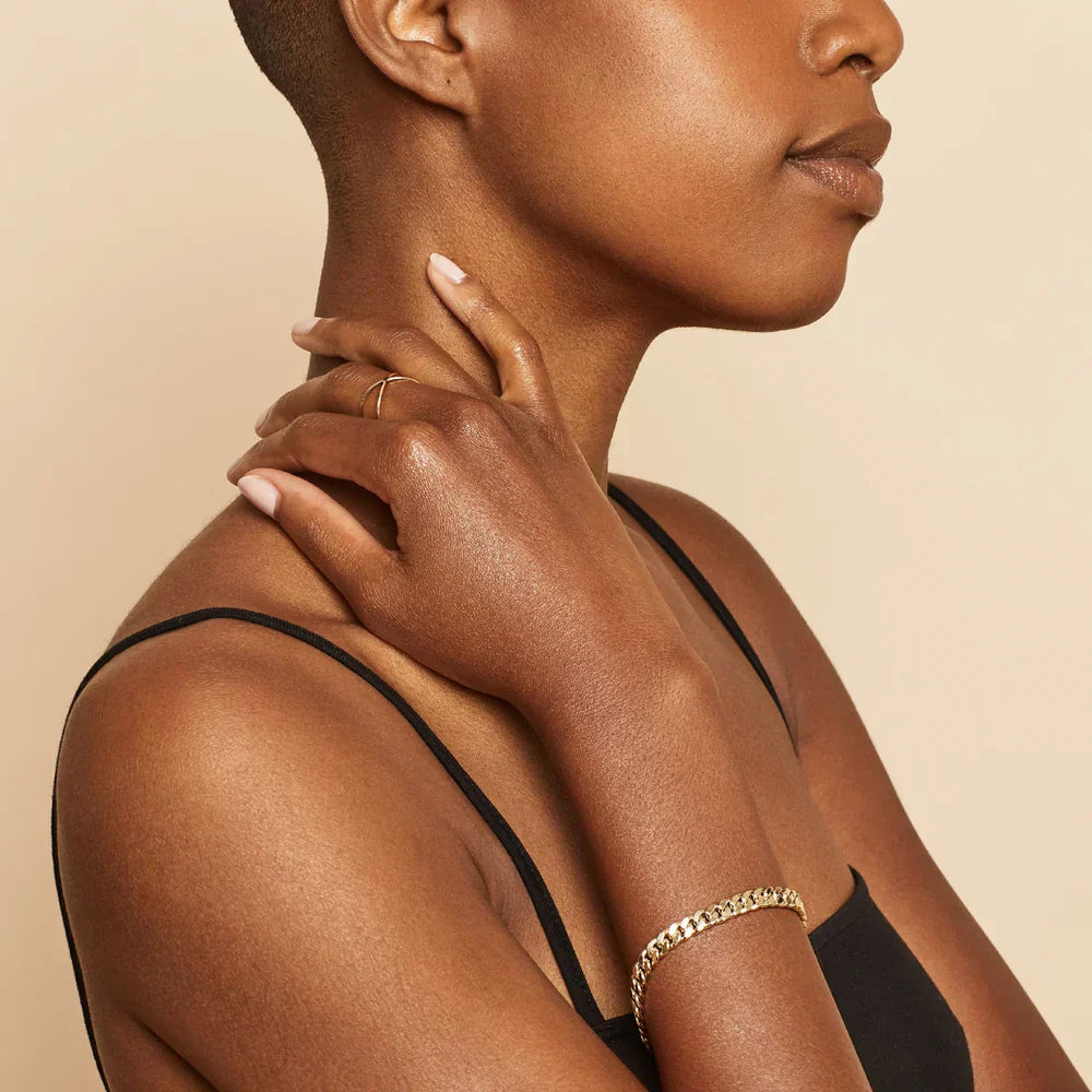 Antique Gold Estate Cuban Bracelet