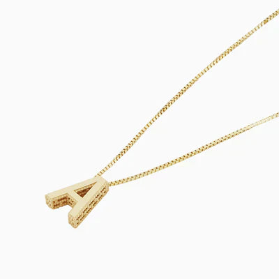 Chic Love Letter Gold Initial Necklace