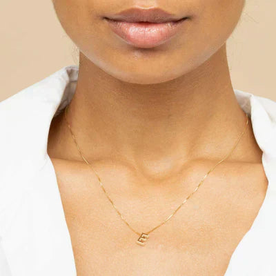 Chic Love Letter Gold Initial Necklace