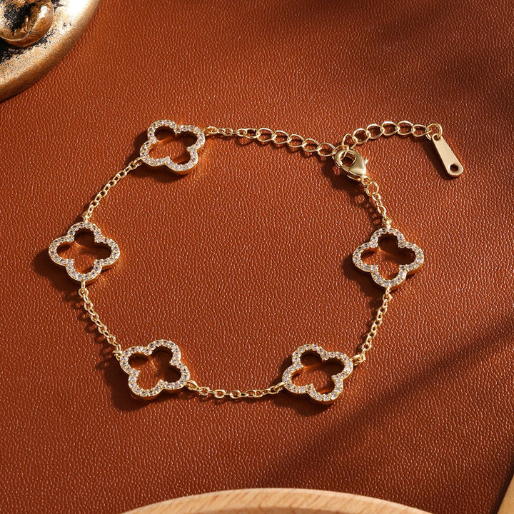 Clover Charm Bracelet