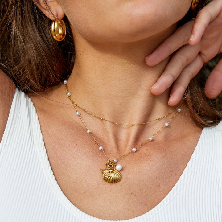 Shell Charm Necklace
