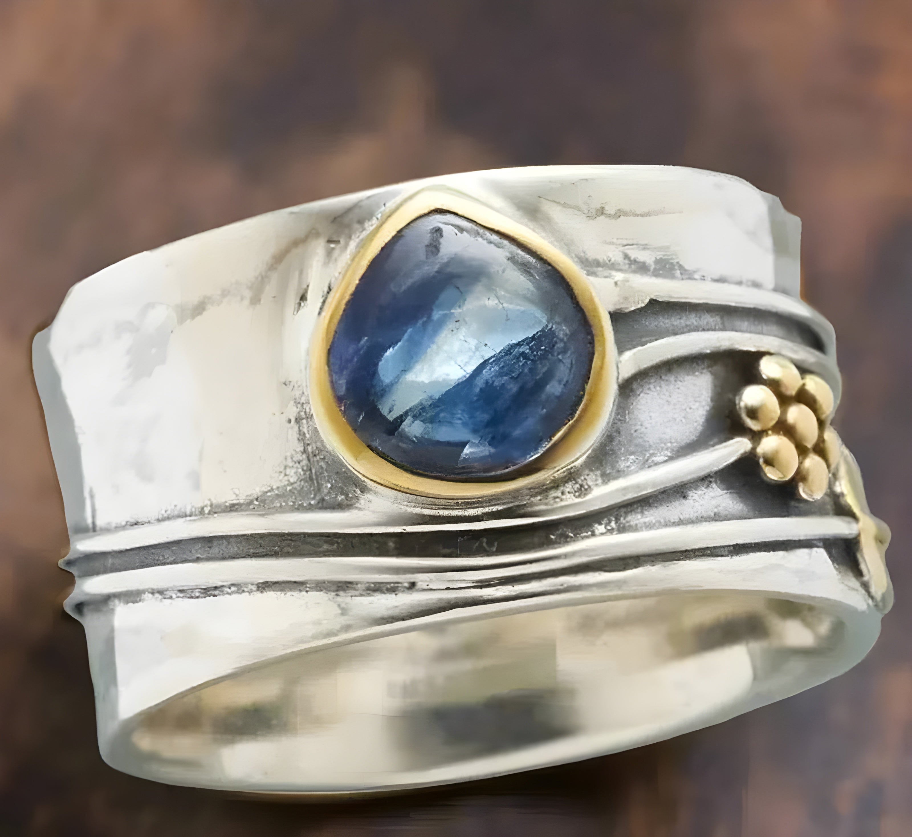 Bree - Bohemian Gemstone Meditation Ring