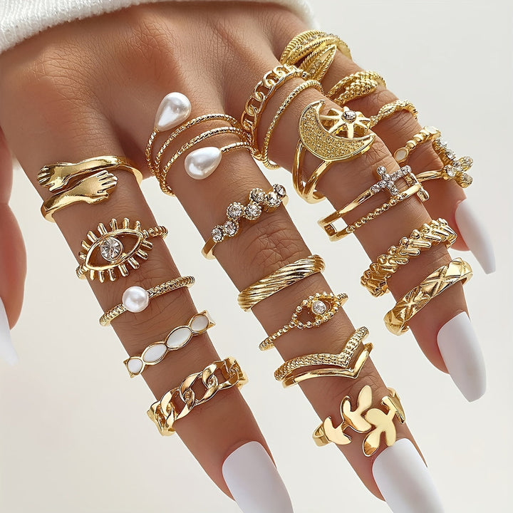 Vintage Mix & Match Ring Set