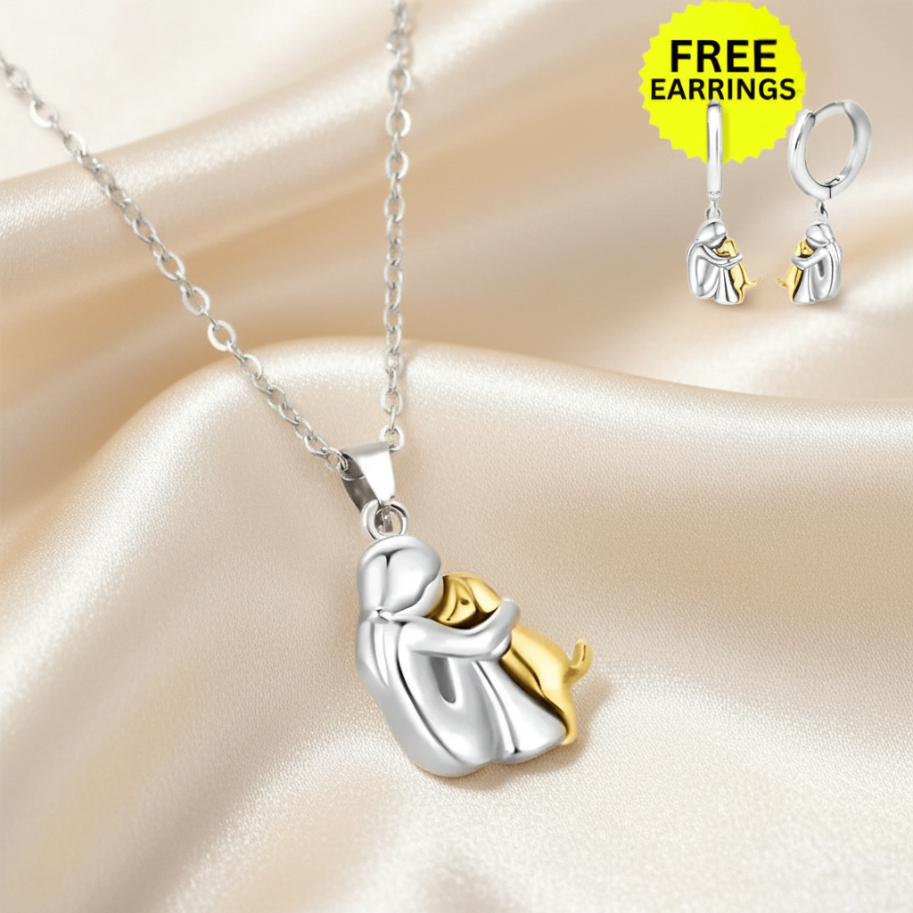 Limited time only! "Forever in Your Heart" Necklace Set + FREE Matching Earrings
